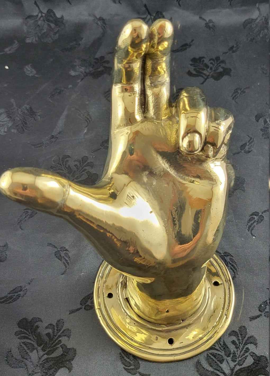 Brass Hand Sculpture
