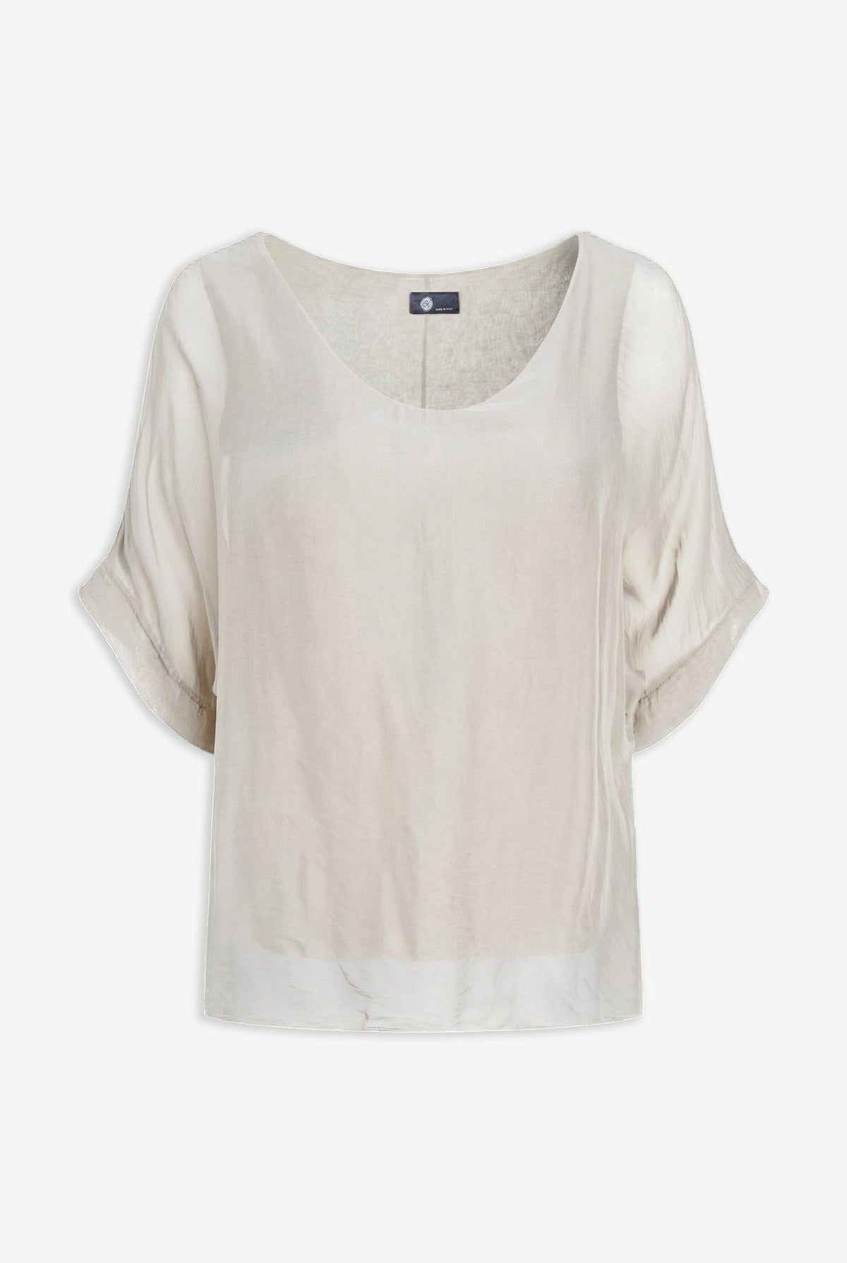 Women's Woven V-Neck Top