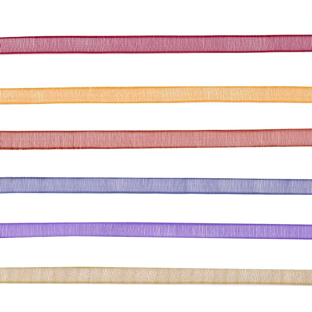 Vaessen Creative Organza Set 6 Colors 3mmx2m Autumn