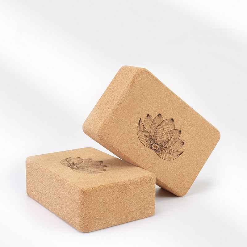 Eco-Friendly Cork Yoga Block – High-Density Support Fitness Block