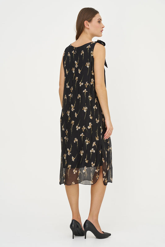 Women's Printed Sleeveless Dress