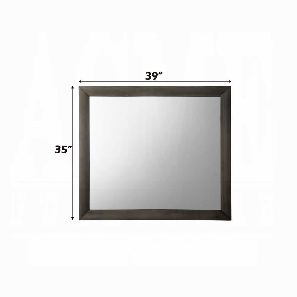 Neend Vanity Mirror - Grey Oak