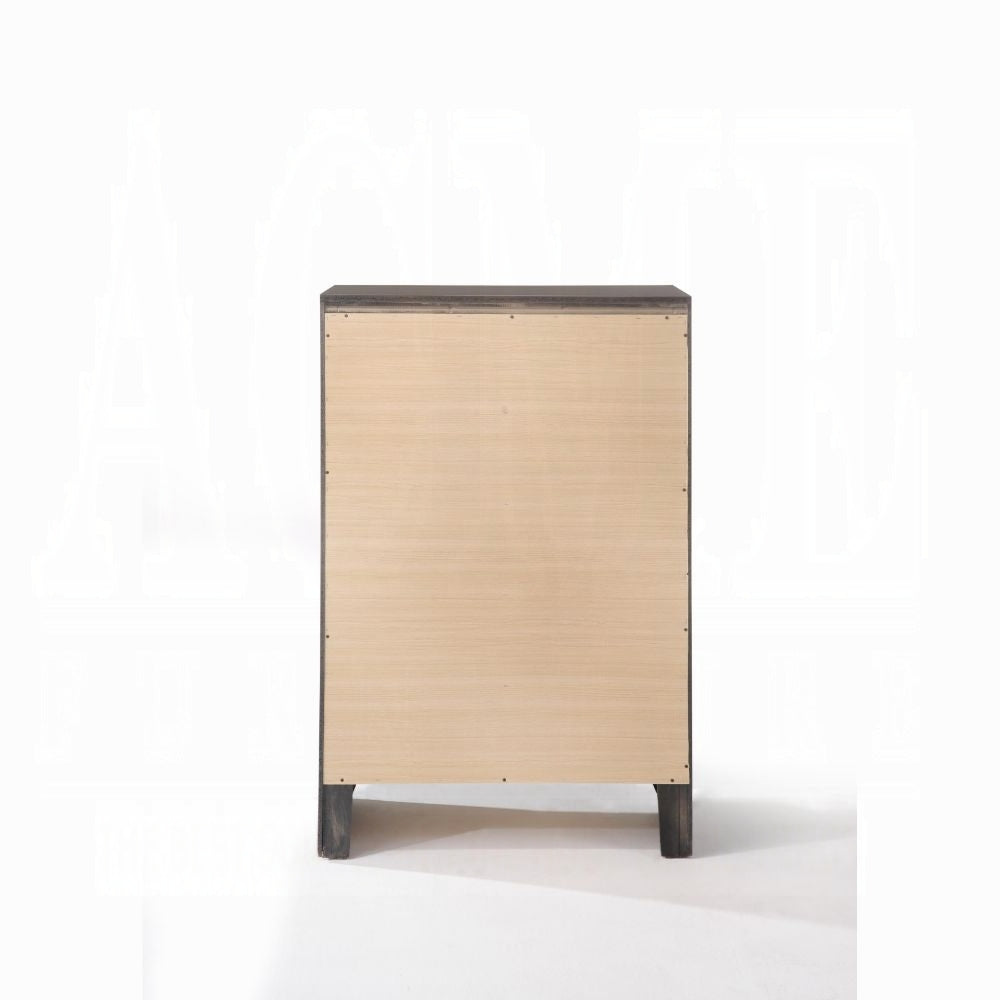 Neend Storage Chest - Grey Oak