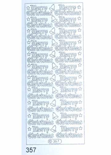 Deco Stickers - Merry Christmas