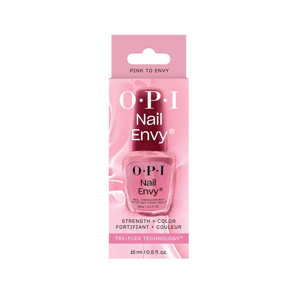OPI Nail Envy Strengthener Pink to Envy | Sheer Soft Pink Crรจme Strengthening Nail Polish Treatment | Strengthen Weak & Thin Nails ๐ All In One Marketplace Canada