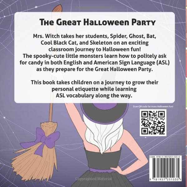 The Great Halloween Party: Sign Language for Kids