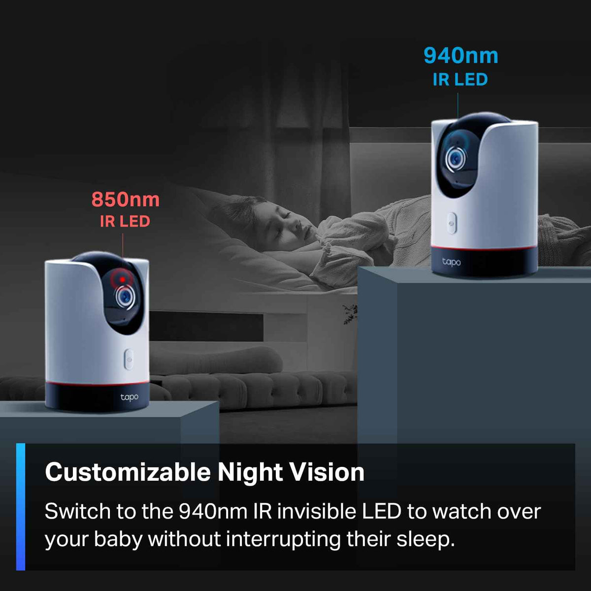 Tapo 2K QHD Pan/Tilt Indoor Security WiFi Camera, 360ยฐ Panoramic View, Human & Pet AI Detection, Night Vision w/Starlight Sensor, Physical Privacy Mode, Works w/Alexa & Google (Tapo C225) ๐ All In One Marketplace Canada