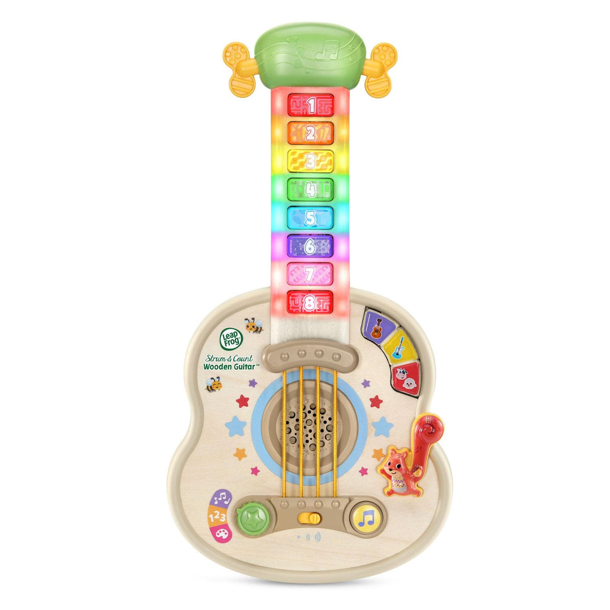 LeapFrog Strum & Count Wooden Guitar (English Version) ๐ All In One Marketplace Canada