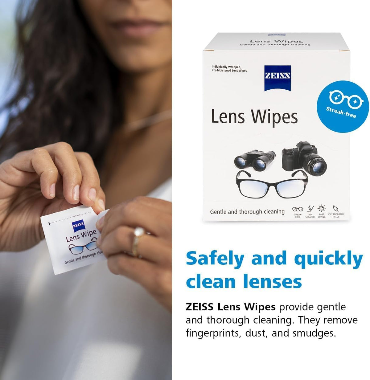 ZEISS Pre-Moistened Lens Cleaning Wipes, 200 Count đ All In One Marketplace Canada