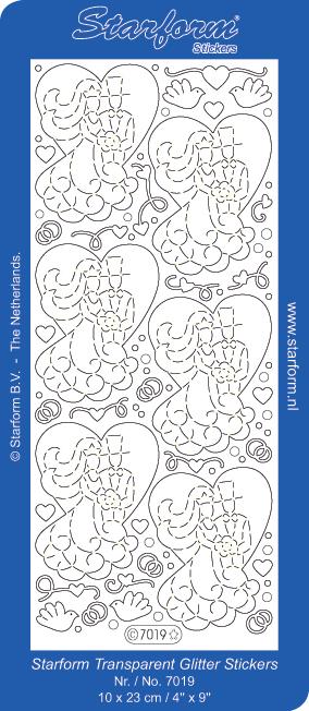Deco Stickers - Bride & Groom