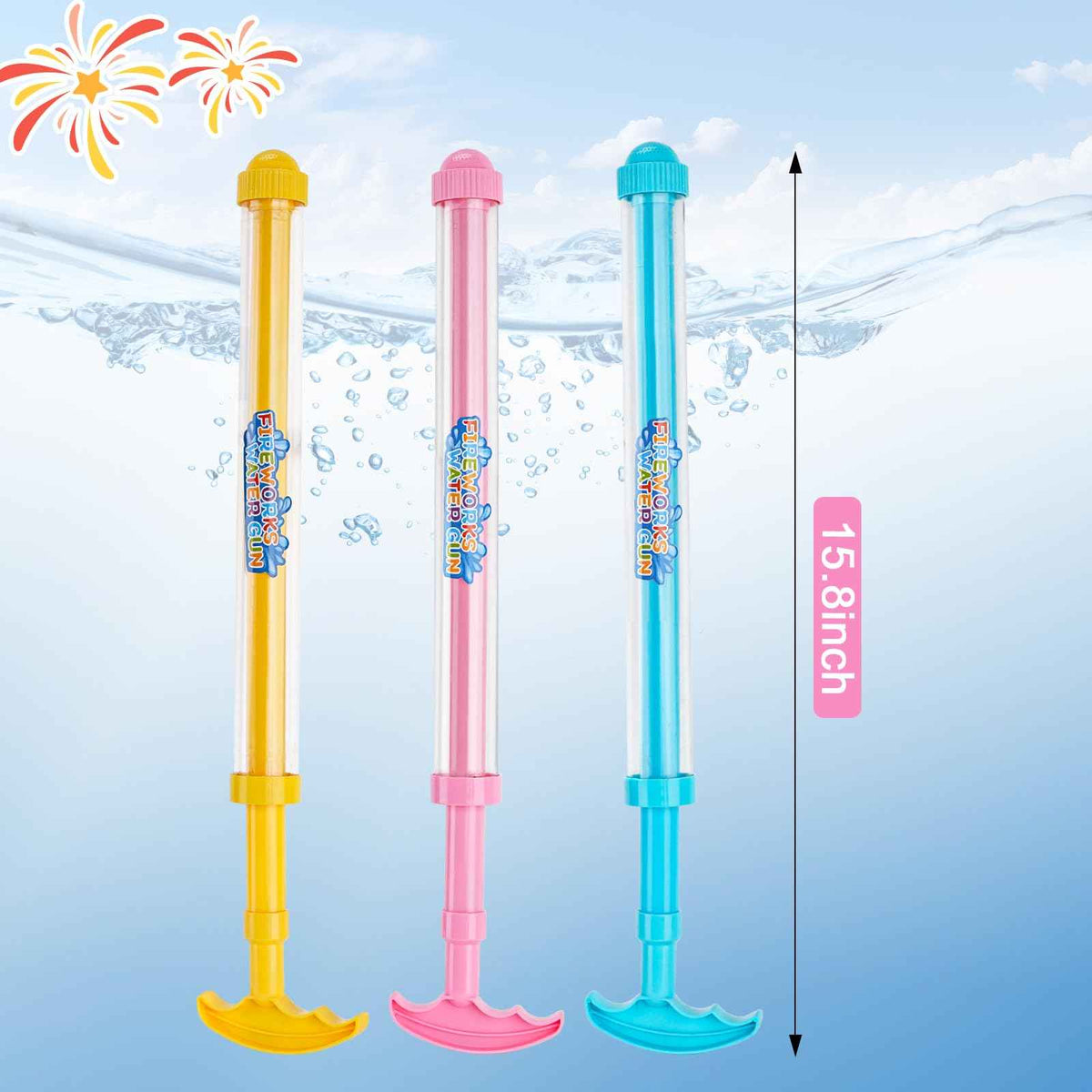 6Packs Creativity Fireworks Water Gun, Sprays Water Like Fireworks, Squirt Gun for Kids, Bulk Samll Water Blaster Summer Pool, Backyard, Birthday Party Outdoor Game Toys đ All In One Marketplace Canada
