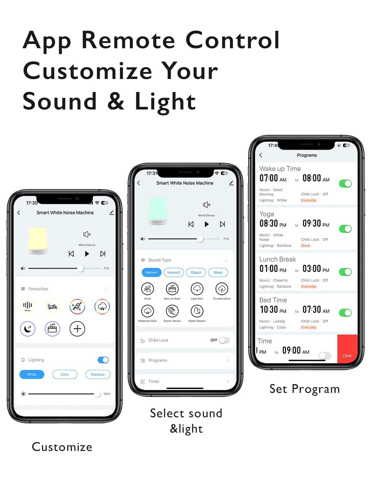 Baby Sound Machine, Momcozy White Noise Machine for Baby Sleeping with Night Light, Toddler Sleep Trainer 34 Soothing Sleep Sounds, Timer, App Remote Control, Personal Sleep Routine Alarm Clock(Blue) ๐ All In One Marketplace Canada