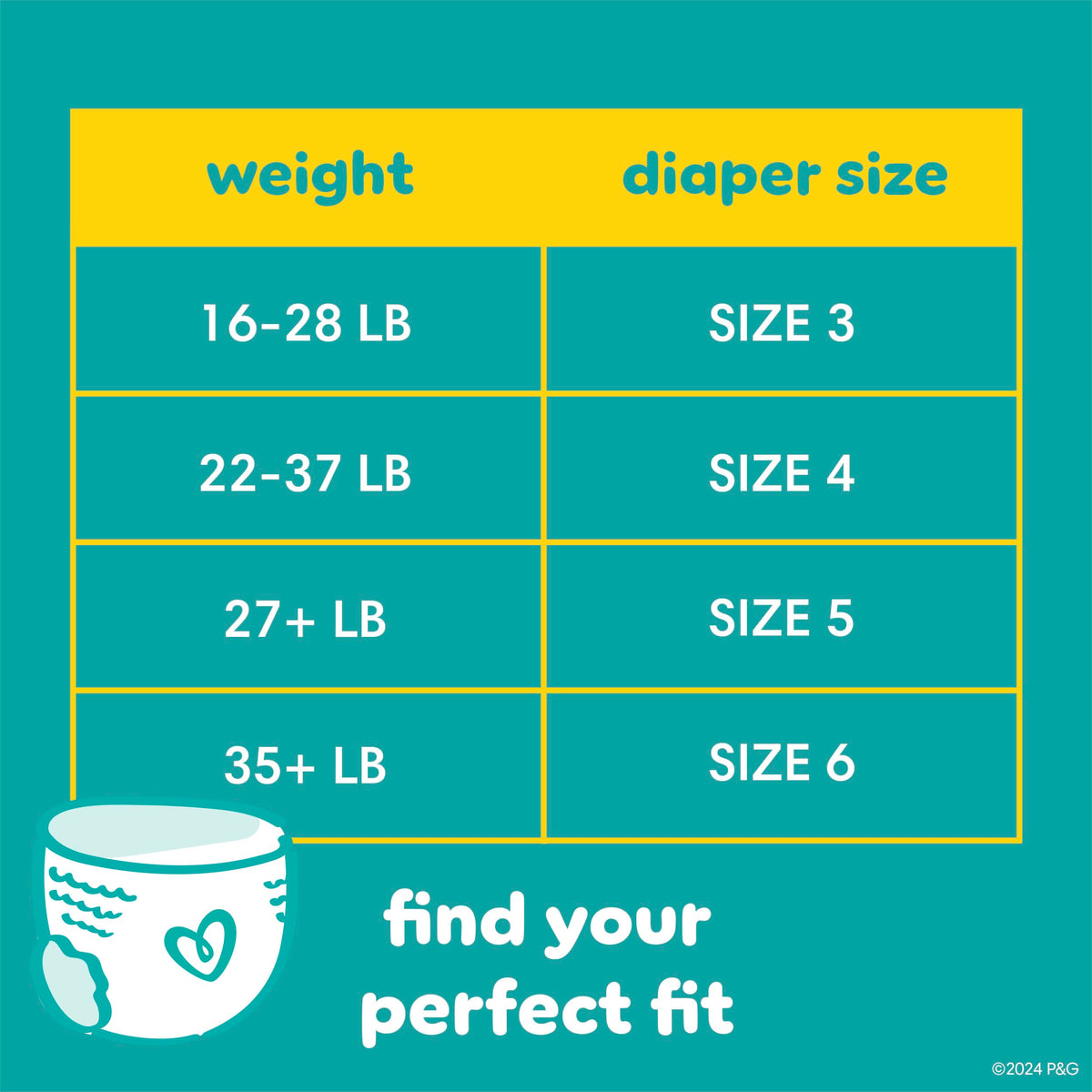 Pampers Diapers - Swaddlers 360 degrees - Size 4, 100 Count, up to 100% Leakproof Comfy Dry Fit, EZ Off Tabs Designed for Easy Changes, Pull On Diaper đ All In One Marketplace Canada