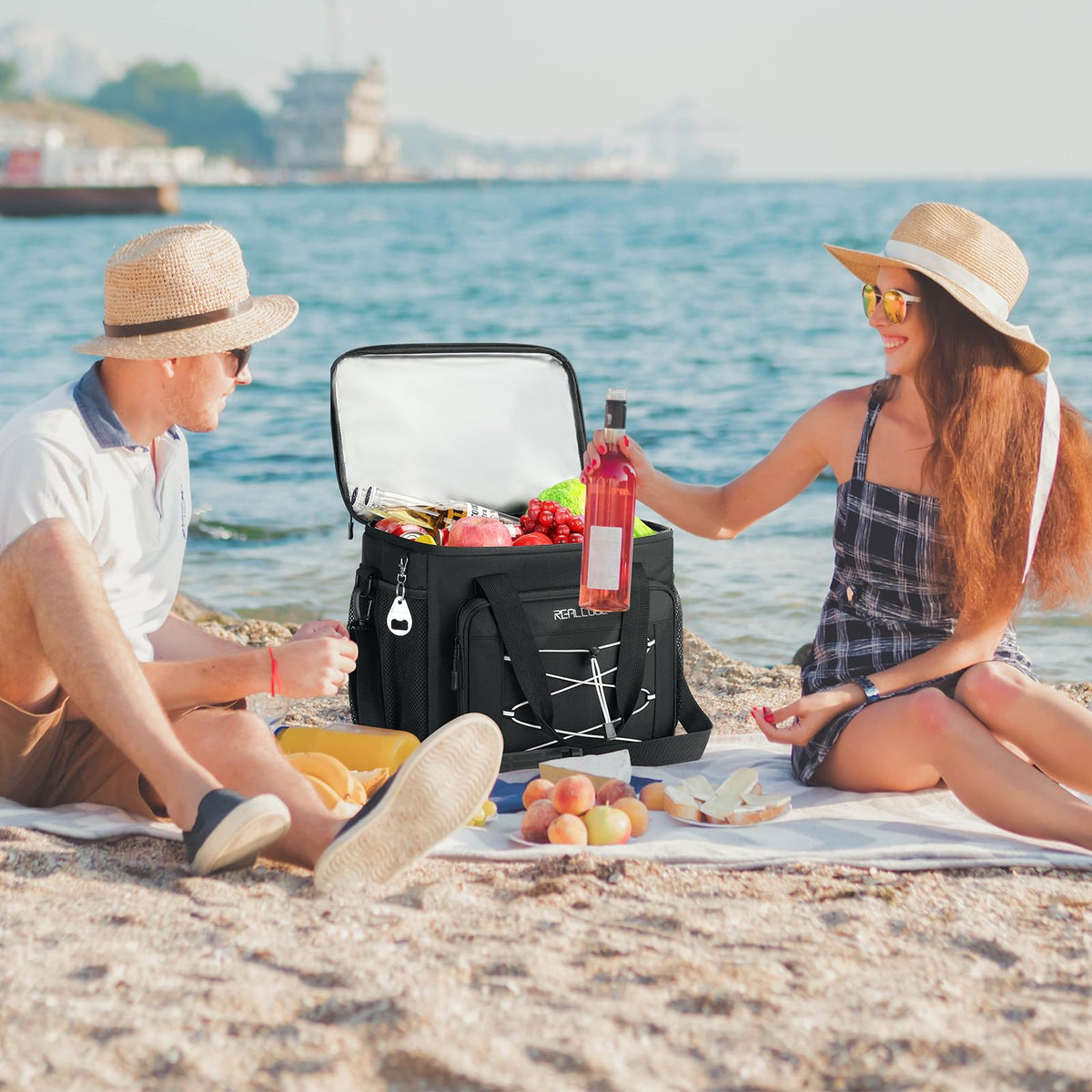 RealCool 35/45 Can Collapsible Soft Cooler Bag, Leakproof Ice Chest đ All In One Marketplace Canada