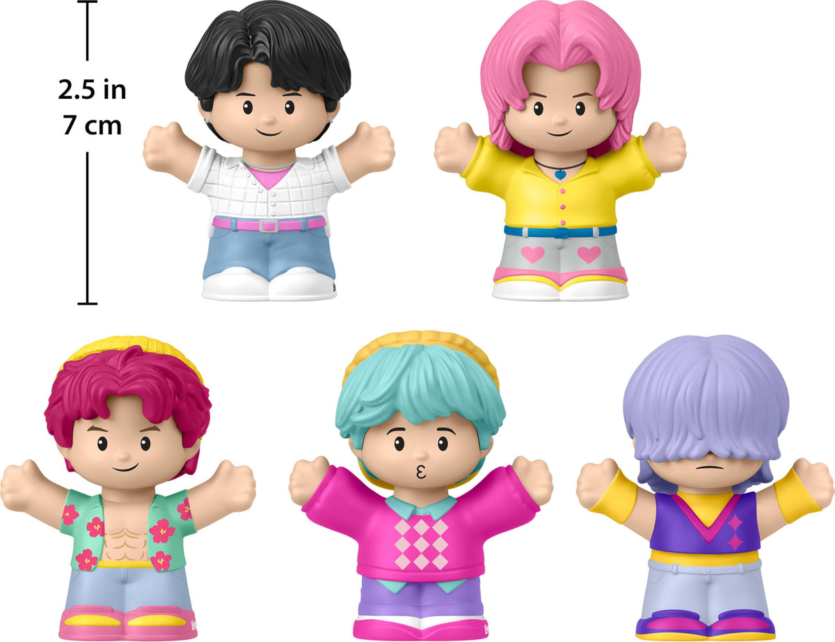 Little People Collector Kpop Demon Hunters: Saja Boys Special Edition Set for Movie Fans, 5 Figures in a Display Package đ All In One Marketplace Canada