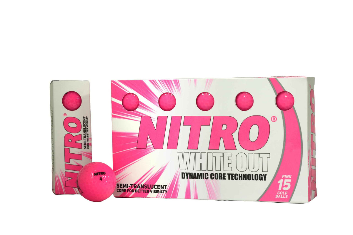 Nitro White Out Ball (15-Pack), Pink 🍁 All In One Marketplace Canada