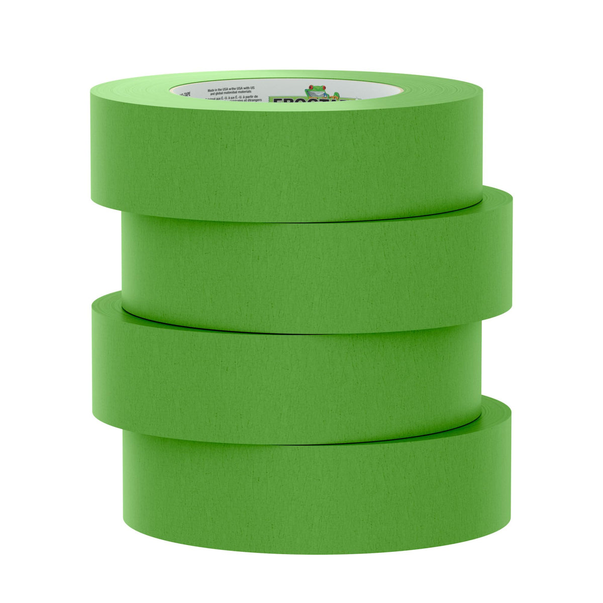 FROGTAPE Multi-Surface Painter's Tape with PAINTBLOCK, Medium Adhesion, 1.41 Inches x 60 Yards, Green, 4 Rolls (240660) ๐ All In One Marketplace Canada