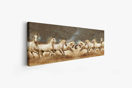 Genesis eines Einhorns Fein-Pferd Leinwand-Wildtierkunst-RGB Lack