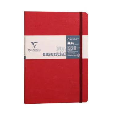 Clairefontaine - Age-Bag - "My Essential" Dot Bound Notebook - A5 / 5¾x8¼"