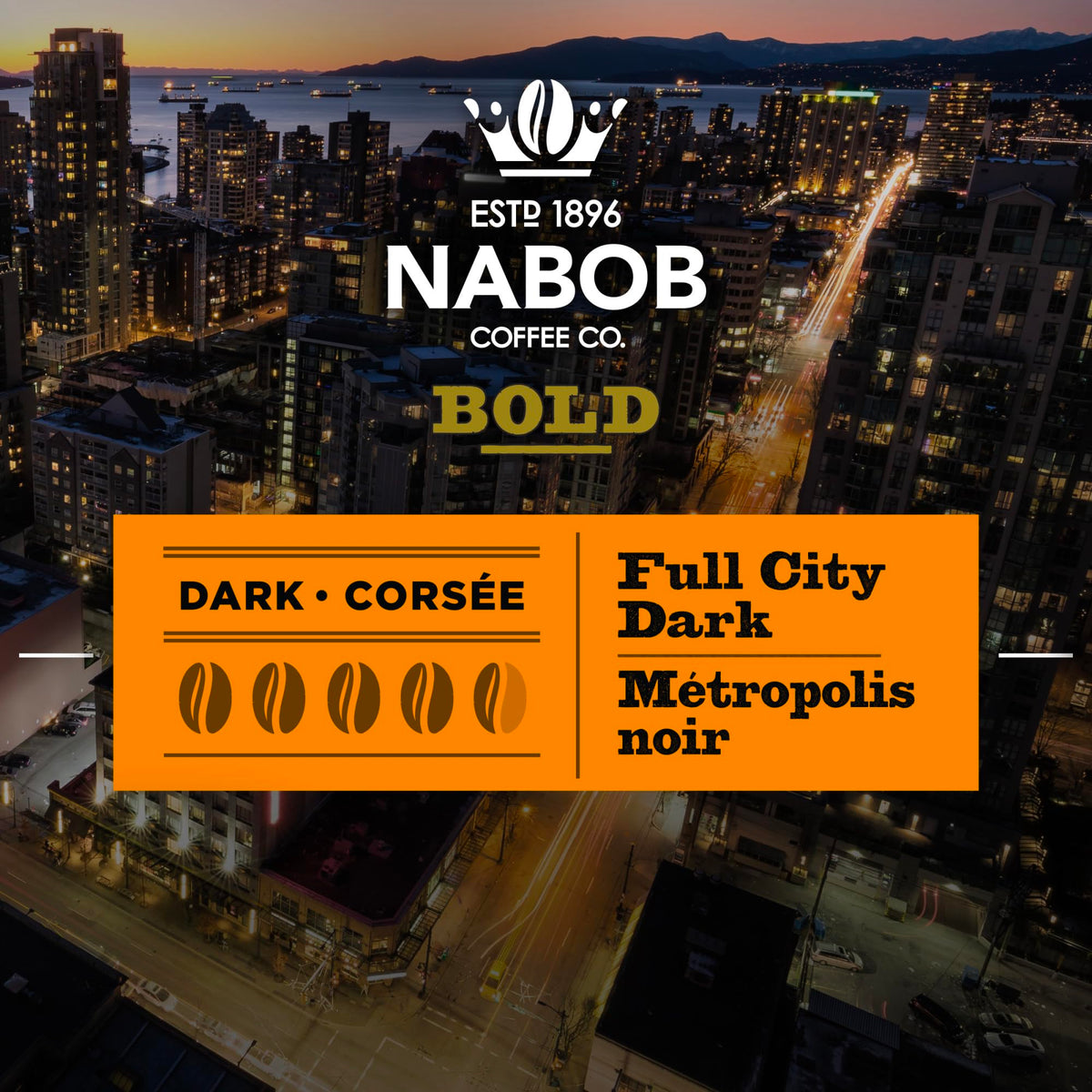Nabob Bold Full City Dark 100% Compostable Pods, 56 Pods đ All In One Marketplace Canada