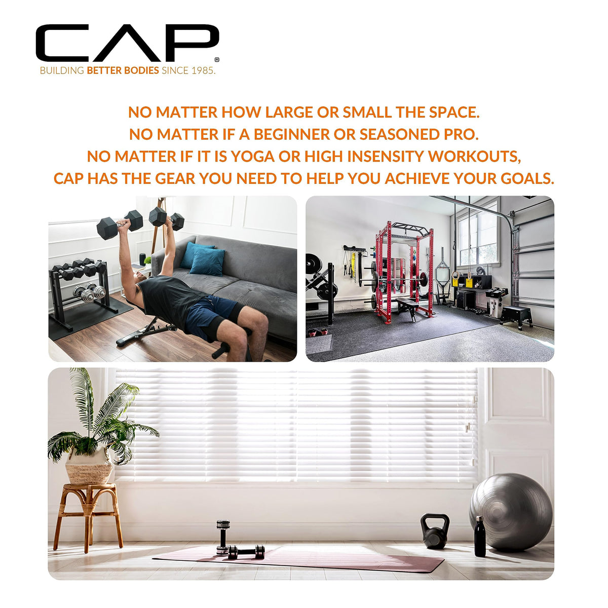 CAP Barbell 10 LB Coated Hex Dumbbell Weight Pair with Padded Grip ๐ All In One Marketplace Canada