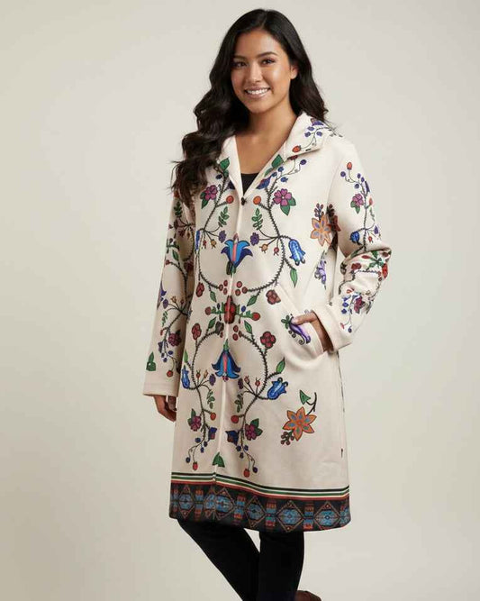 OLDTRIBES™ Ivory Winter Long Coat