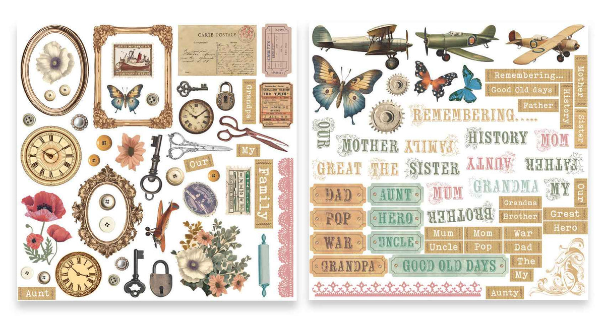 Arden Creative Studio Remembering… Ephemera Pack