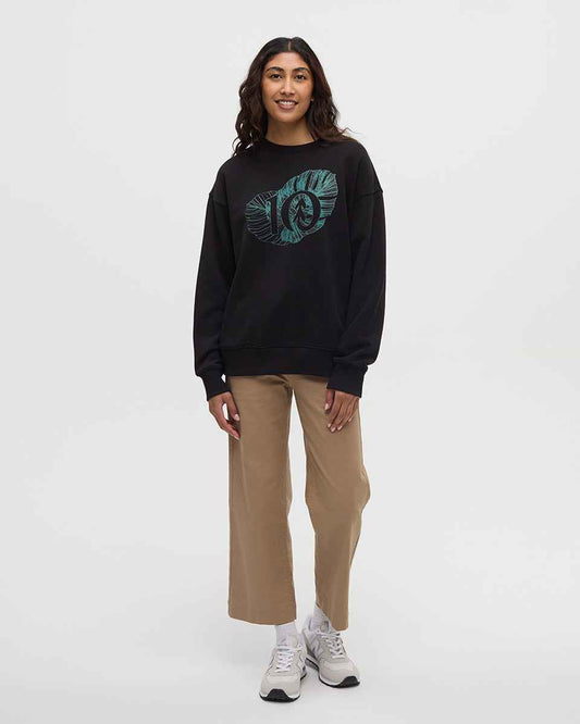 Amazon Greenery Relaxed Logo Crew