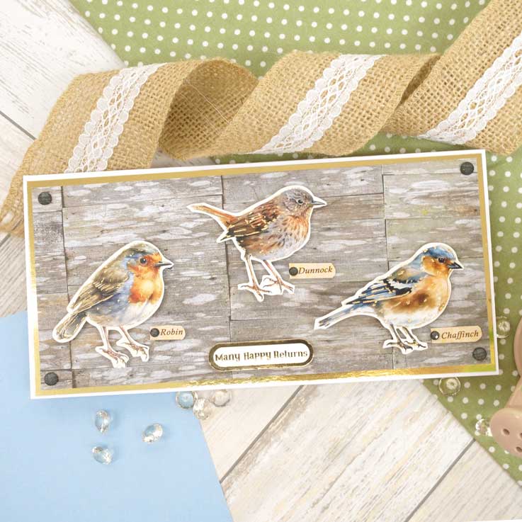 Delightful Die-Cuts - Beautiful Birds