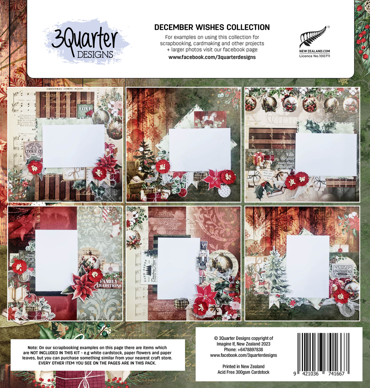 December Wishes 12x12 Collection Pack