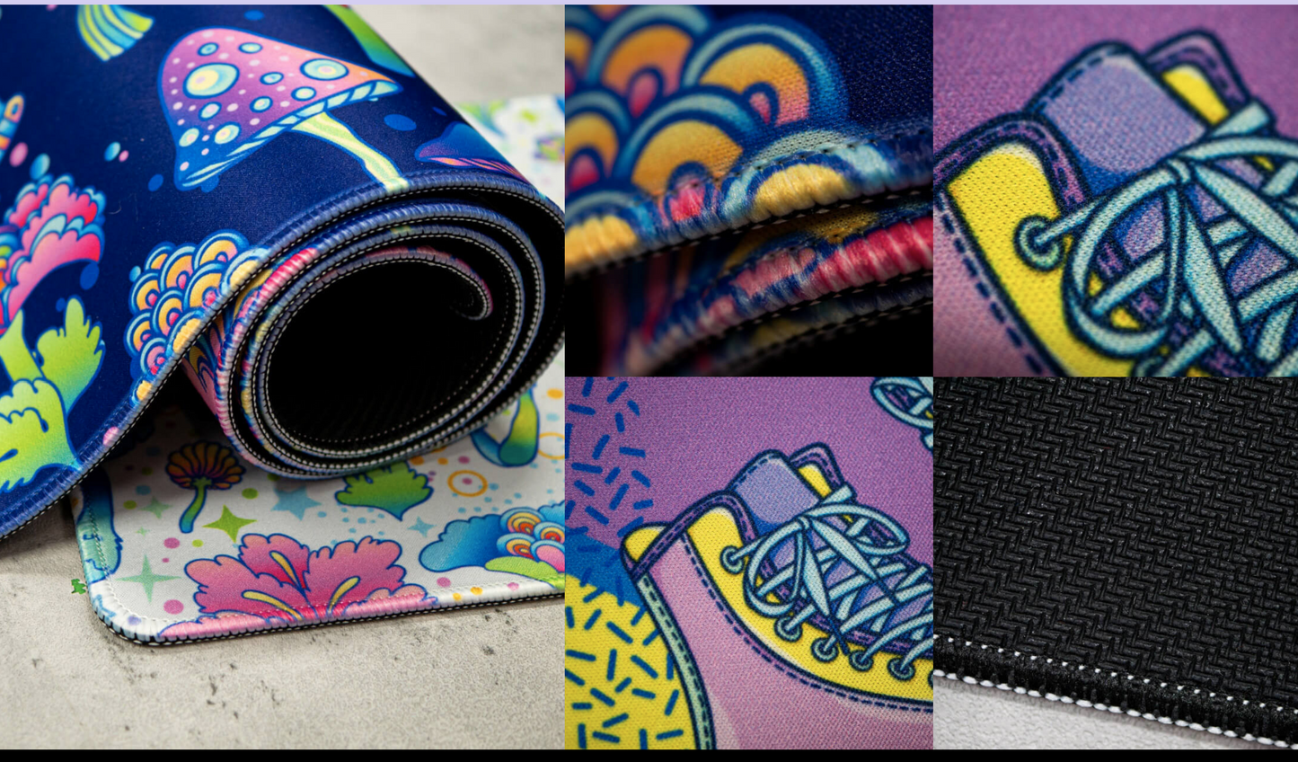 Small | Desk Mat | Baked Envelopes
