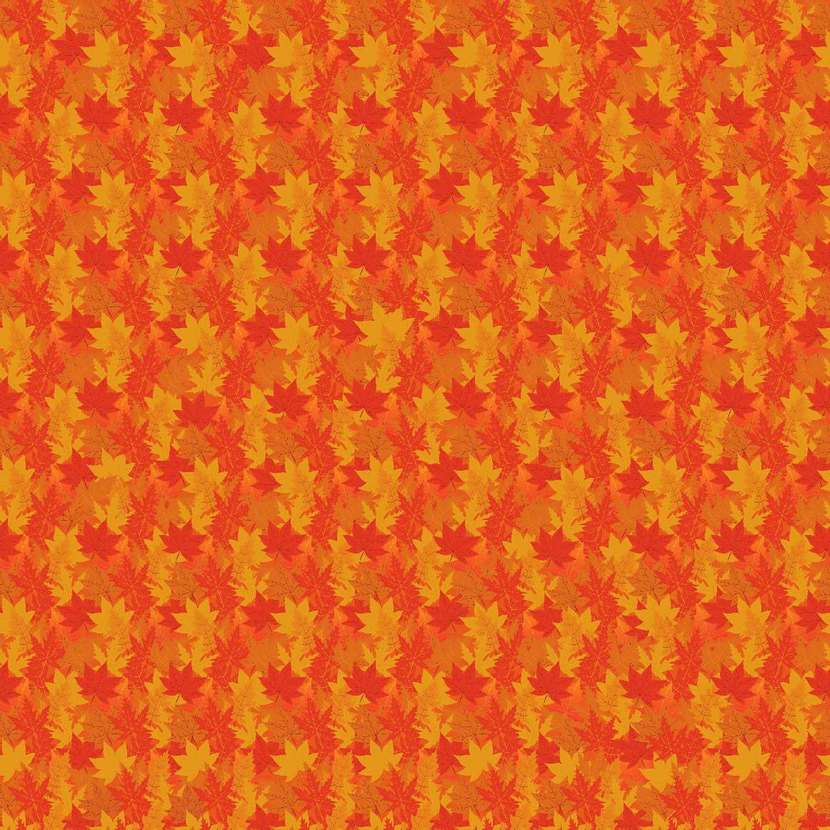 Autumn Leaves Prints Adhesive Vinyl