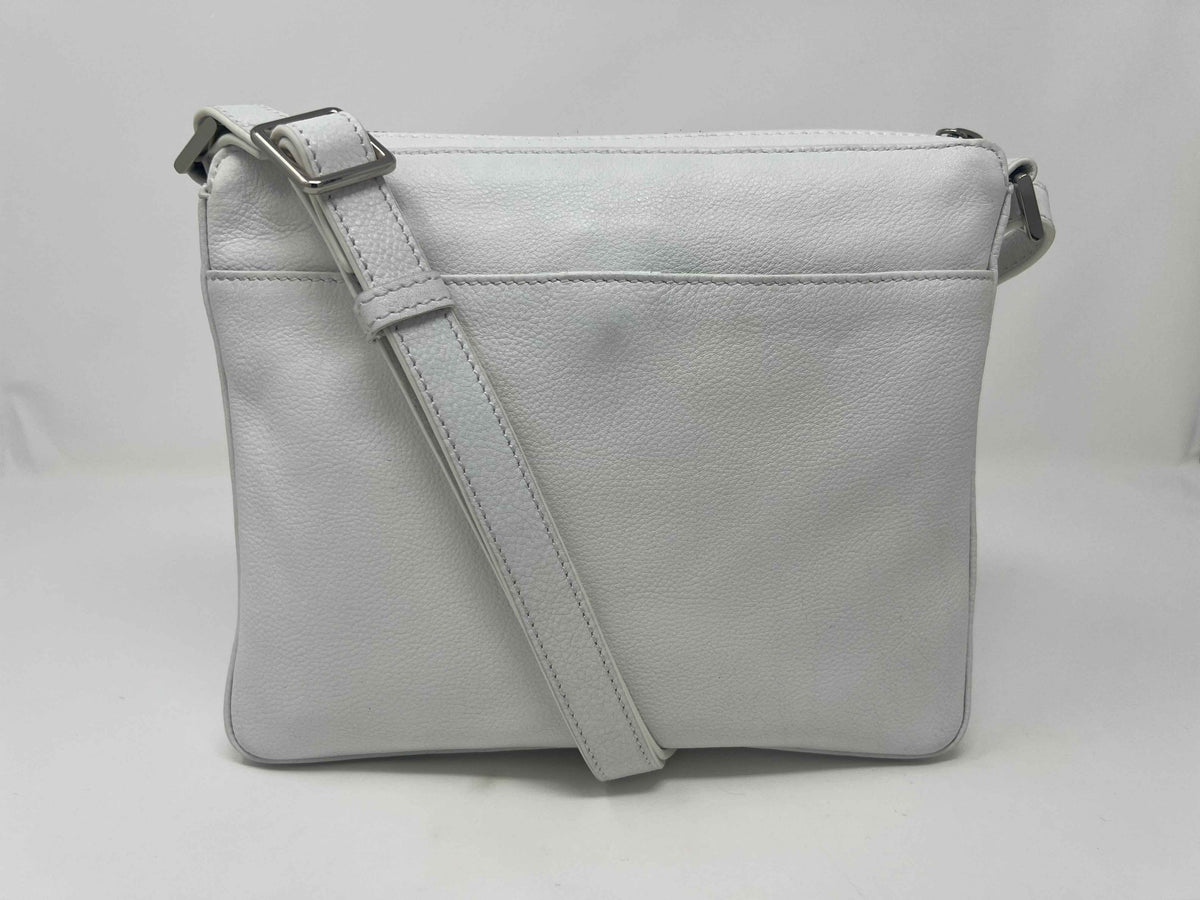 Sac à bandoulière blanc | Gisele petit