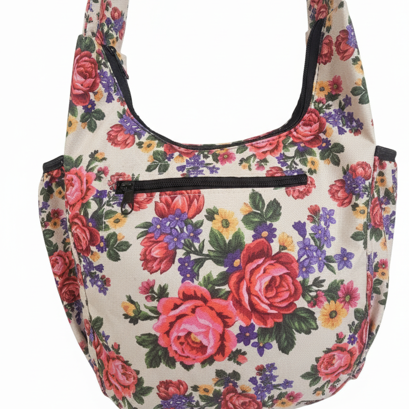 Beige Kookum Crossbody Bag