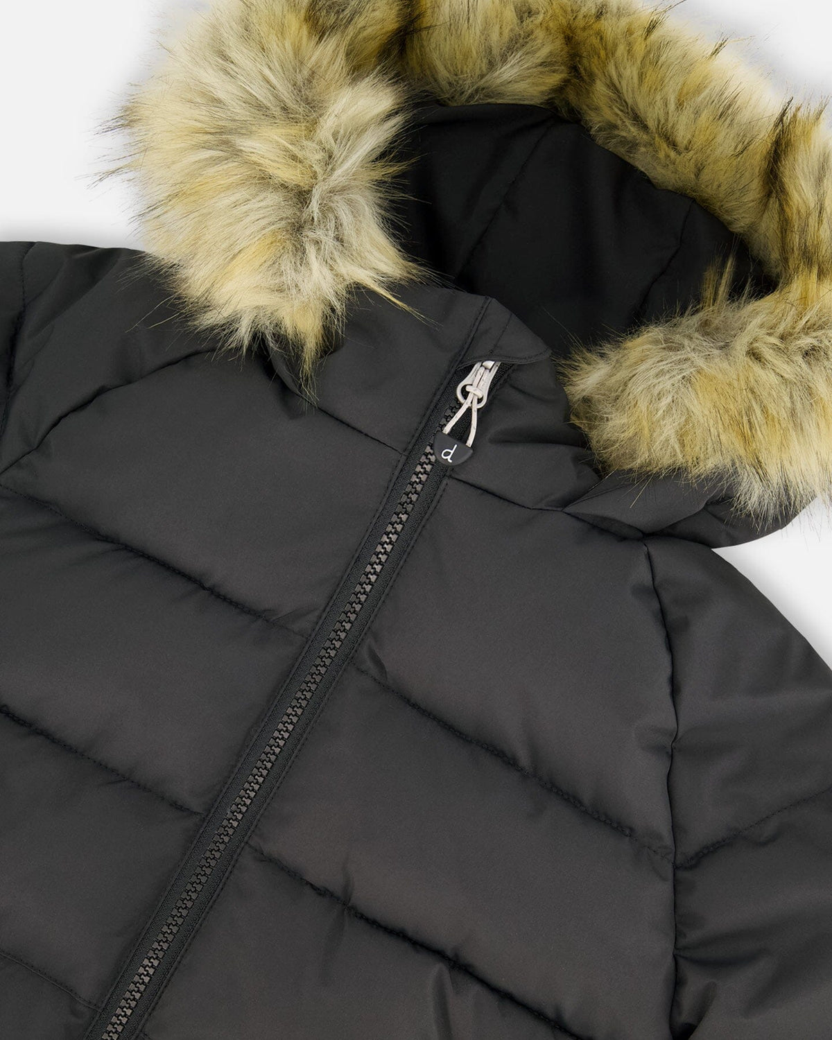 Puffy Winter Jacket Black