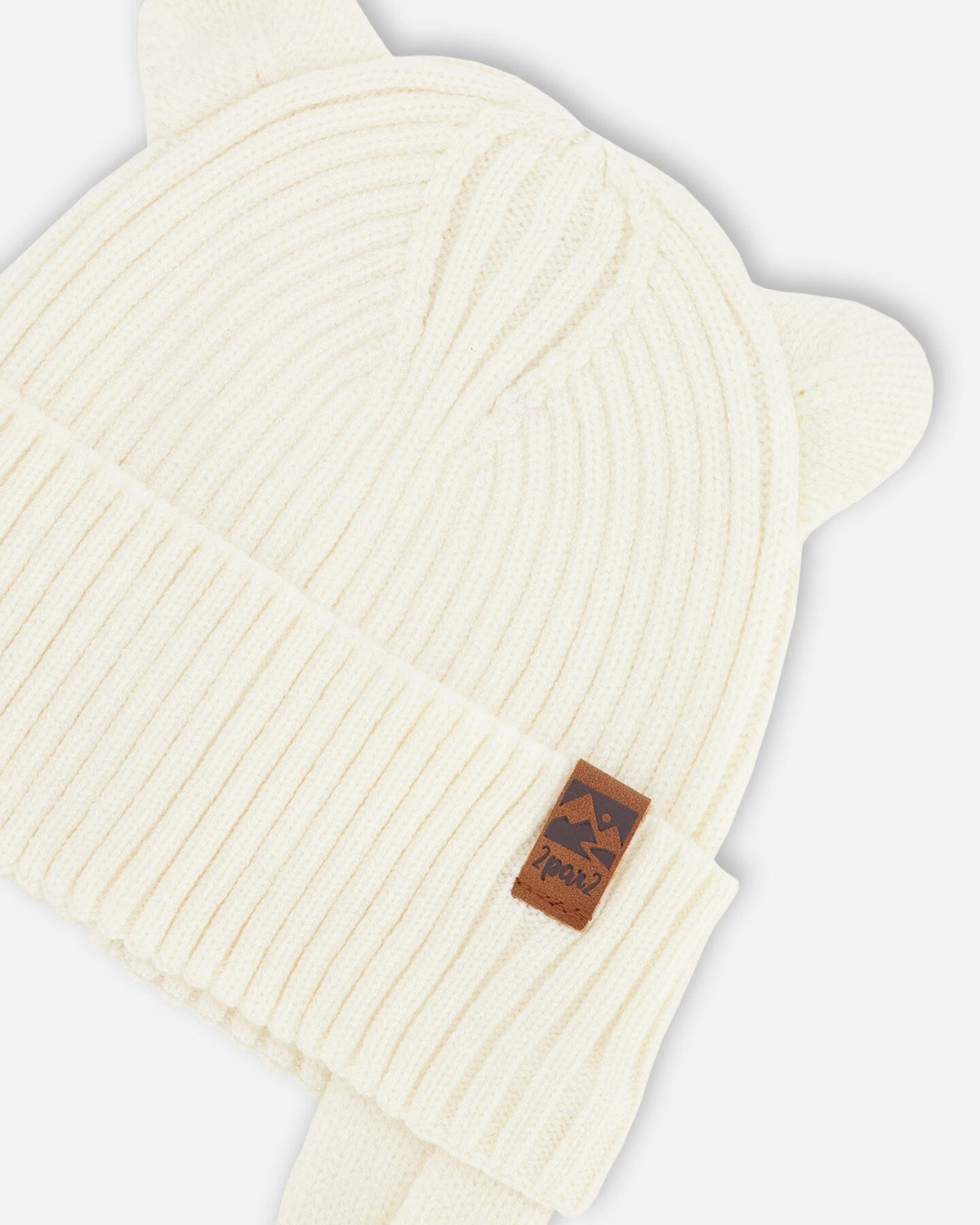 Baby Knit Hat Off White