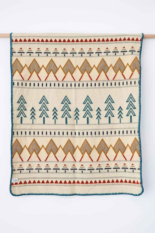 Tree Line Baby Blankets - Little Camper