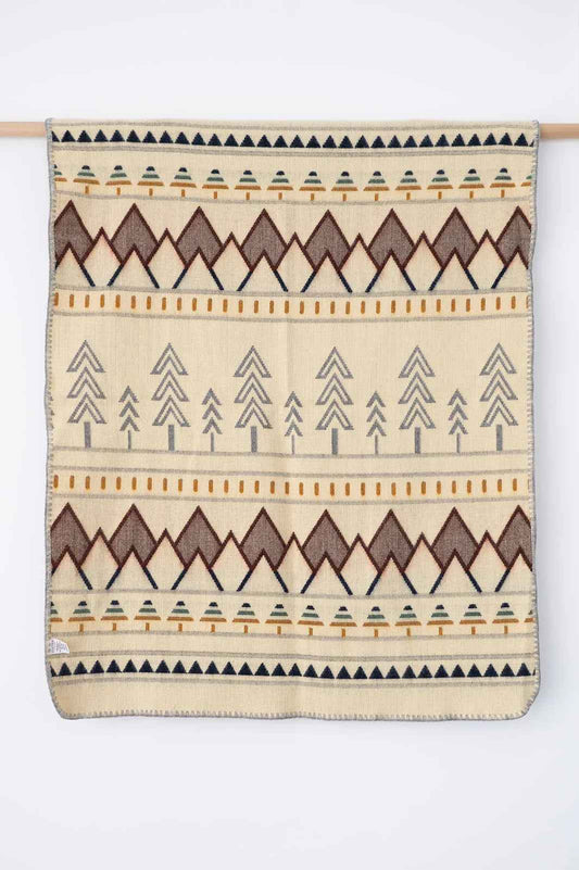 Tree Line Baby Blanket - Highlands