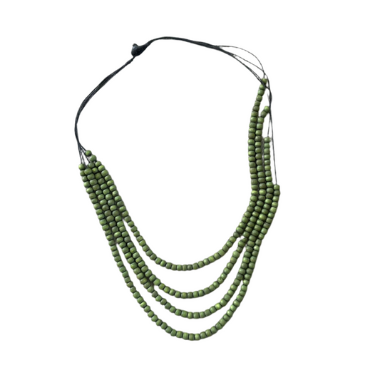 Multi Strand Bead Necklace