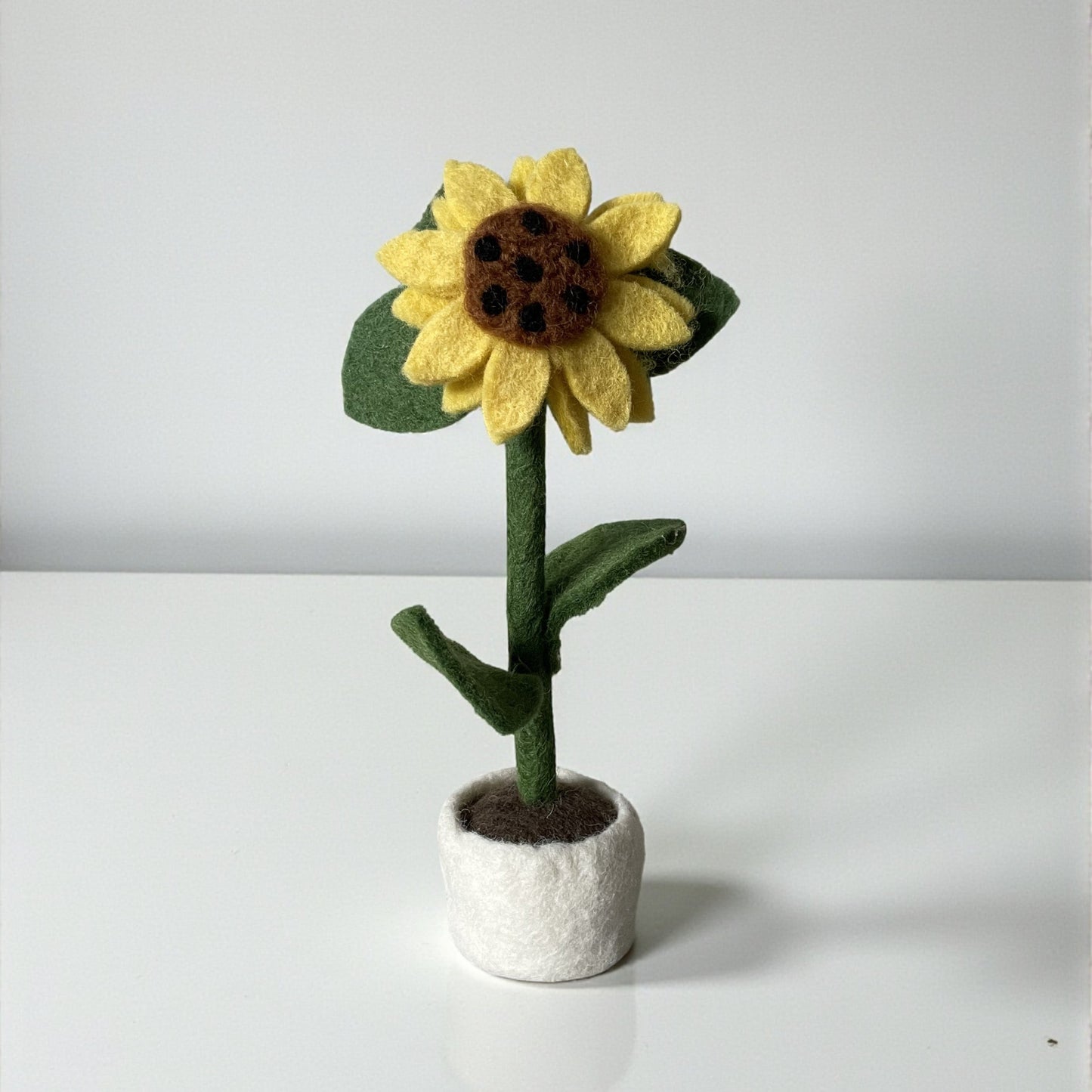Standing Felt Sunflower
