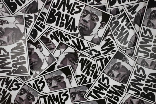 James Baldwin Sticker