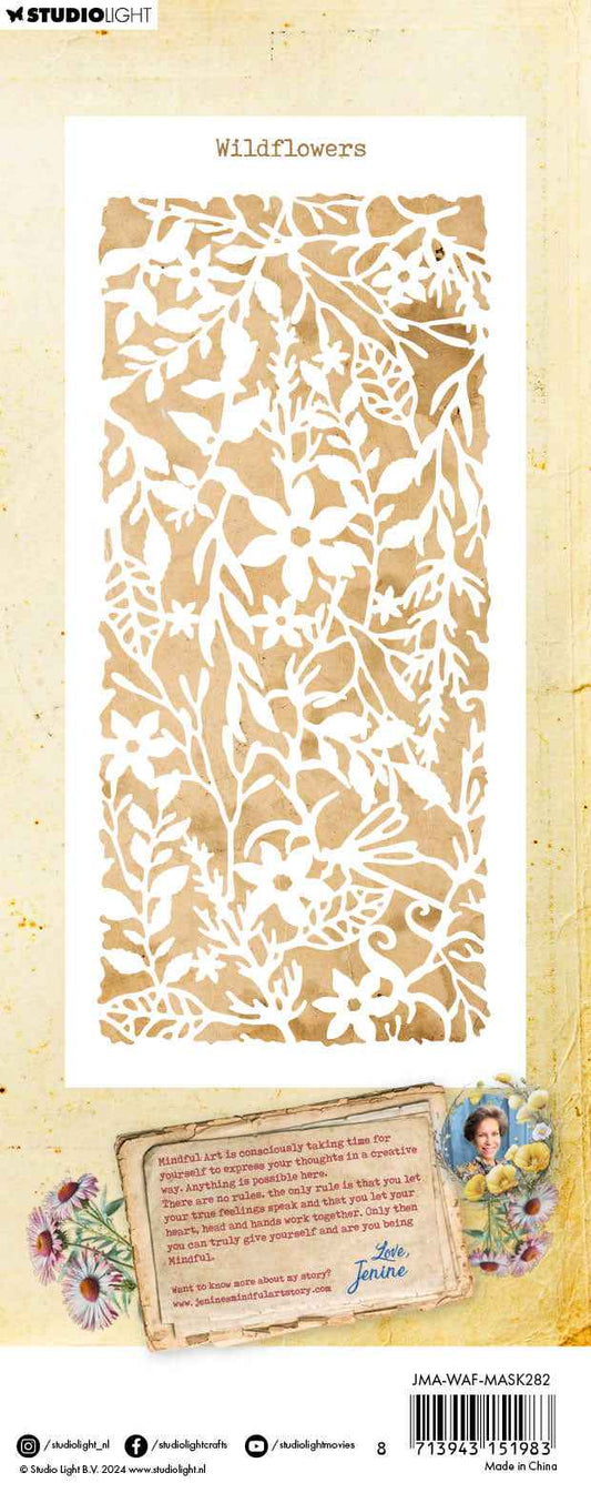 JMA Mask Wildflowers Wild & Free 1 PC