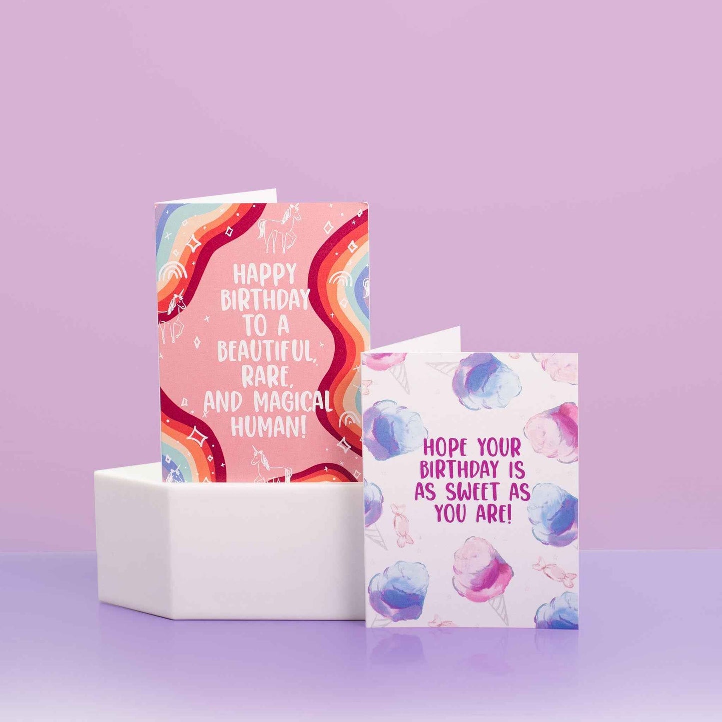 Happy Birthday To A Beautiful, Rare, And Magical Human! - Greeting Card