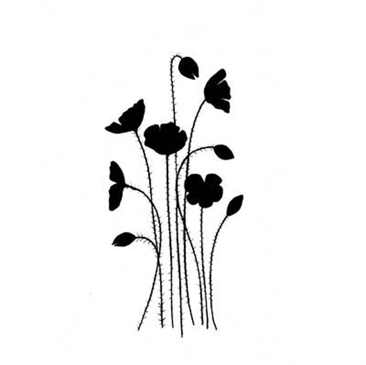 Lavinia Stamp - Wild Poppies
