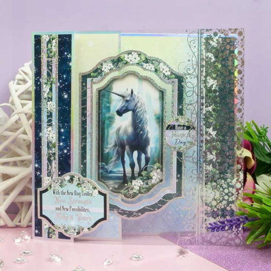 Unicorn Dreams Luxury Foiled Acetate