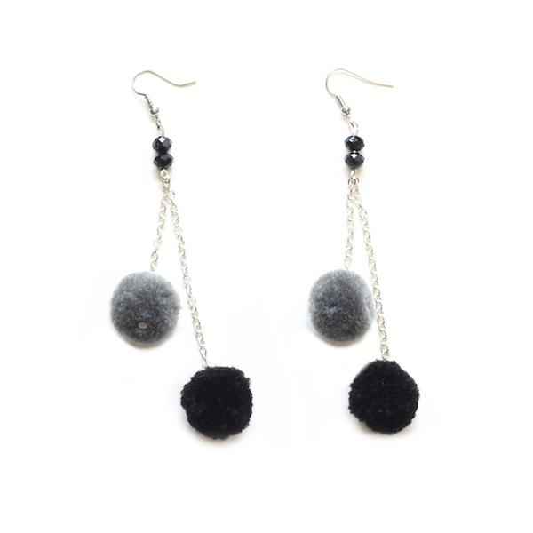 Pom-Pom Earrings
