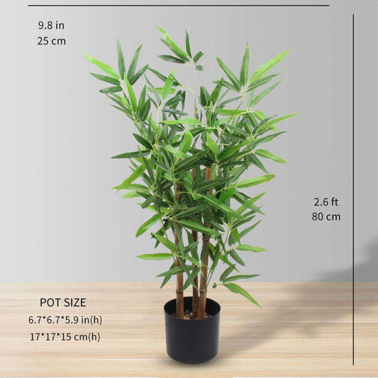 Mosi Artificial Korea Bamboo Potted Plant 31''