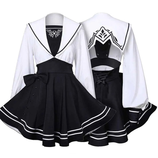 Anime Cosplay Dress Halloween Costume Set Anime Sailor Style Costume