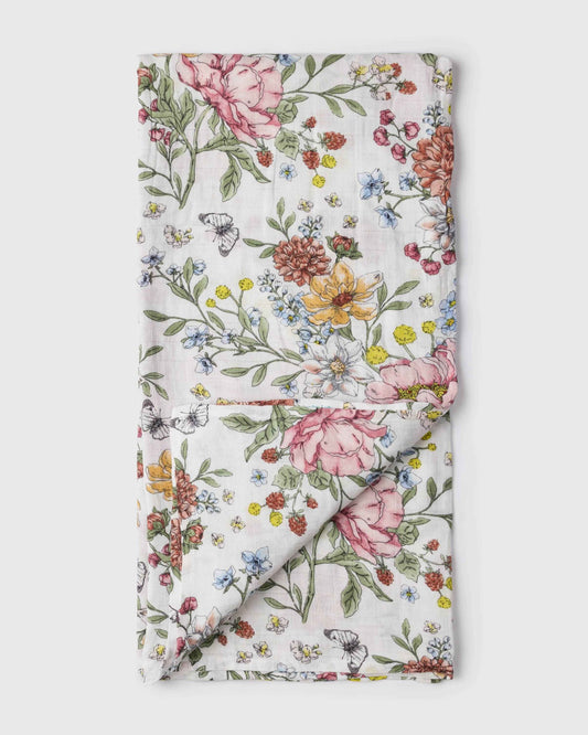 Muslin Swaddle - Secret Garden