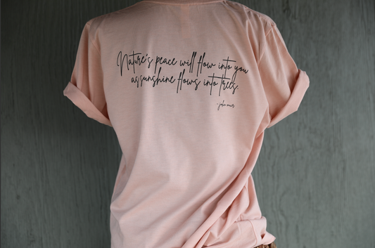 "CELESTIAL COLLECTION" PEACEFUL HANDS UNISEX TEE